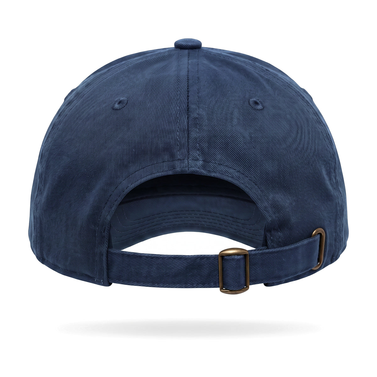 Aryamehr Löwe und Sonne Dad Hat Navy, Rückansicht mit verstellbarem Riemen und Metallschnalle